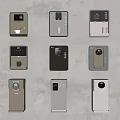 Modern water dispenser pipeline machine direct drinking machine 3d model