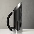 Shower Sauna Environment With Stylish Metallic Kettles 3d model