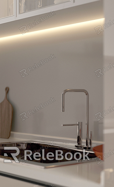 Modern faucet sink model