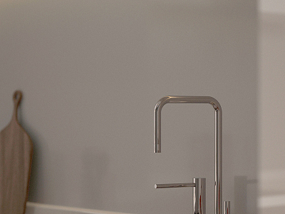 Modern faucet sink model