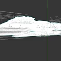 Futuristic Silver Streamlined Train Exterior Design With Modern Aerodynamic Shape