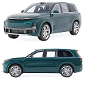 Modern Teal SUV Exterior Design With Front Rear View Sleek Lines And Alloy Wheels