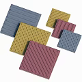 Non-slip floor tile floor tile 3d model