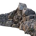 Natural Stone Garden Ornament With Rough Texture And Decorative Rock Features