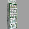 Shelf Customized Rack Display Rack Product Rack Iron Rack Roller Rack Rotating Rack Steel Structure Game Plate Jewelry Rack Vertical Display Rack Hook Shopping Mall 3d model