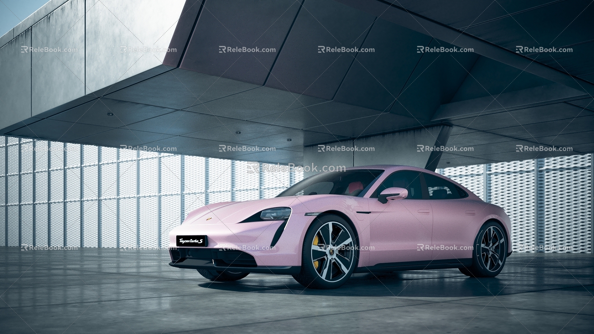 Porsche Hyundai 3d model