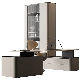 Simple Office Desk Chair Office Chair Office Supplies Office Cabinet Office Documents Office Lamp Office 3d model