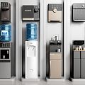 Modern water dispenser water dispenser water purifier wall-mounted water dispenser 3d model