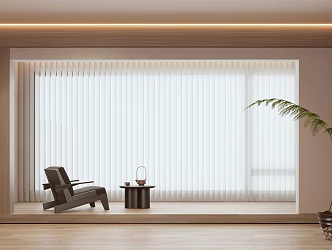 Modern Curtain Dream Curtain 3d model