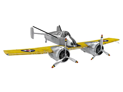 Aircraft Fighter 3d model Aircraft Fighter 3d model