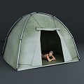 Modern Tent 3d model