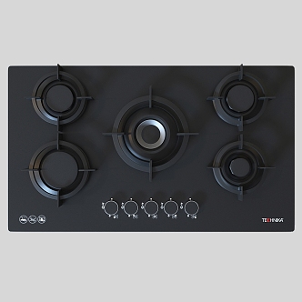 Gas Stove Gas Stove Integrated Stove Kitchenware 3d model