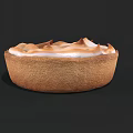 Delicious Baked Pie With Golden Meringue Topping And Flaky Crust