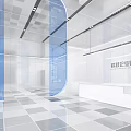 Preface Hall of Science and Technology Enterprise Exhibition Hall 3d model