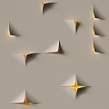 Modern wall lamp 3d model