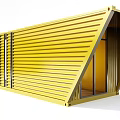 modern container 3d model