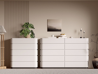 Minimale Style Cabinet Whole Cabinet Sideboard Cabinet Balcony Cabinet Locker Entrance Cabinet 3d model