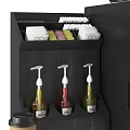 Modern Kitchen Coffee Machine With Touch Screen Display Multiple Coffee Options And Accessories