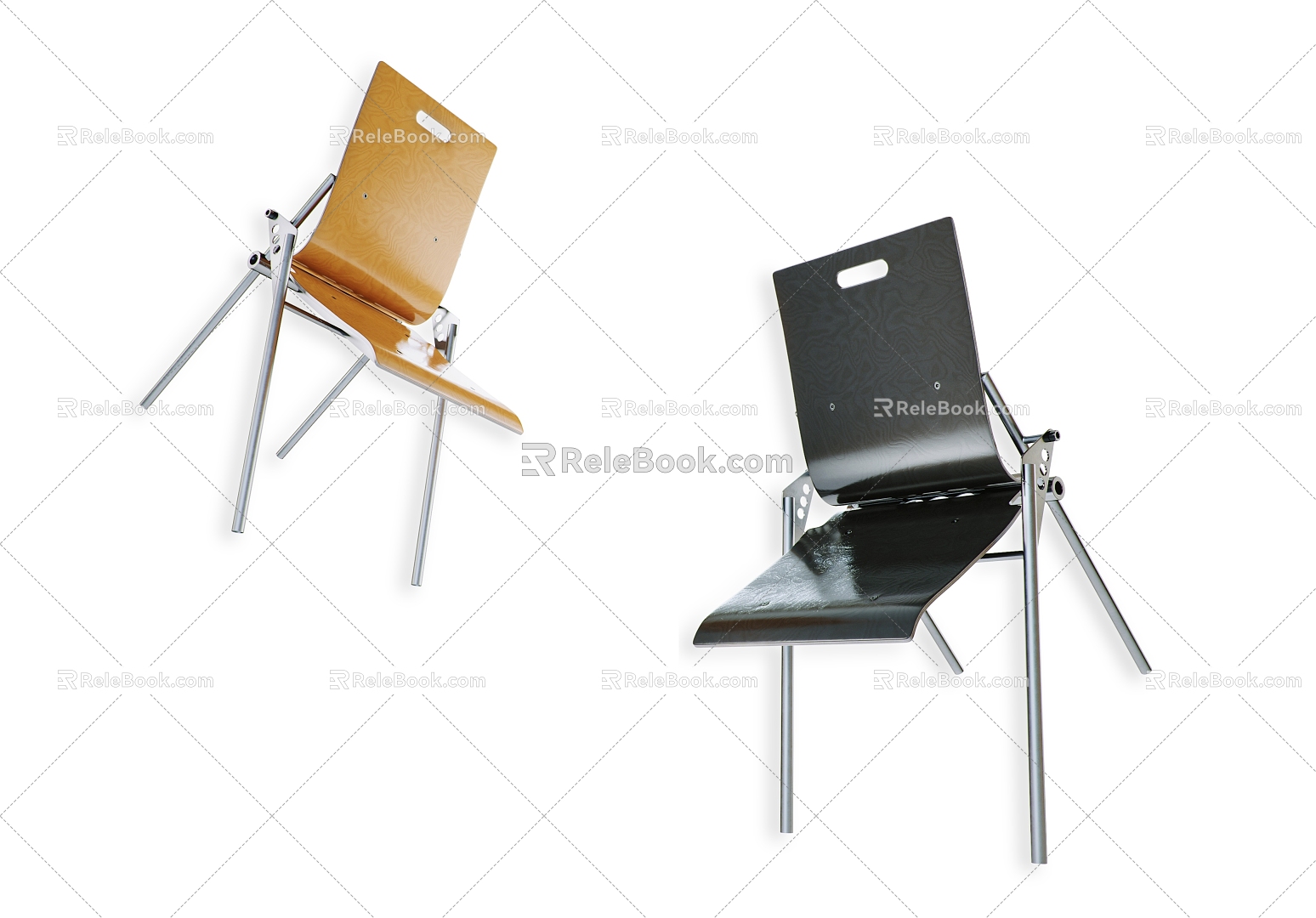 single chair 3d model