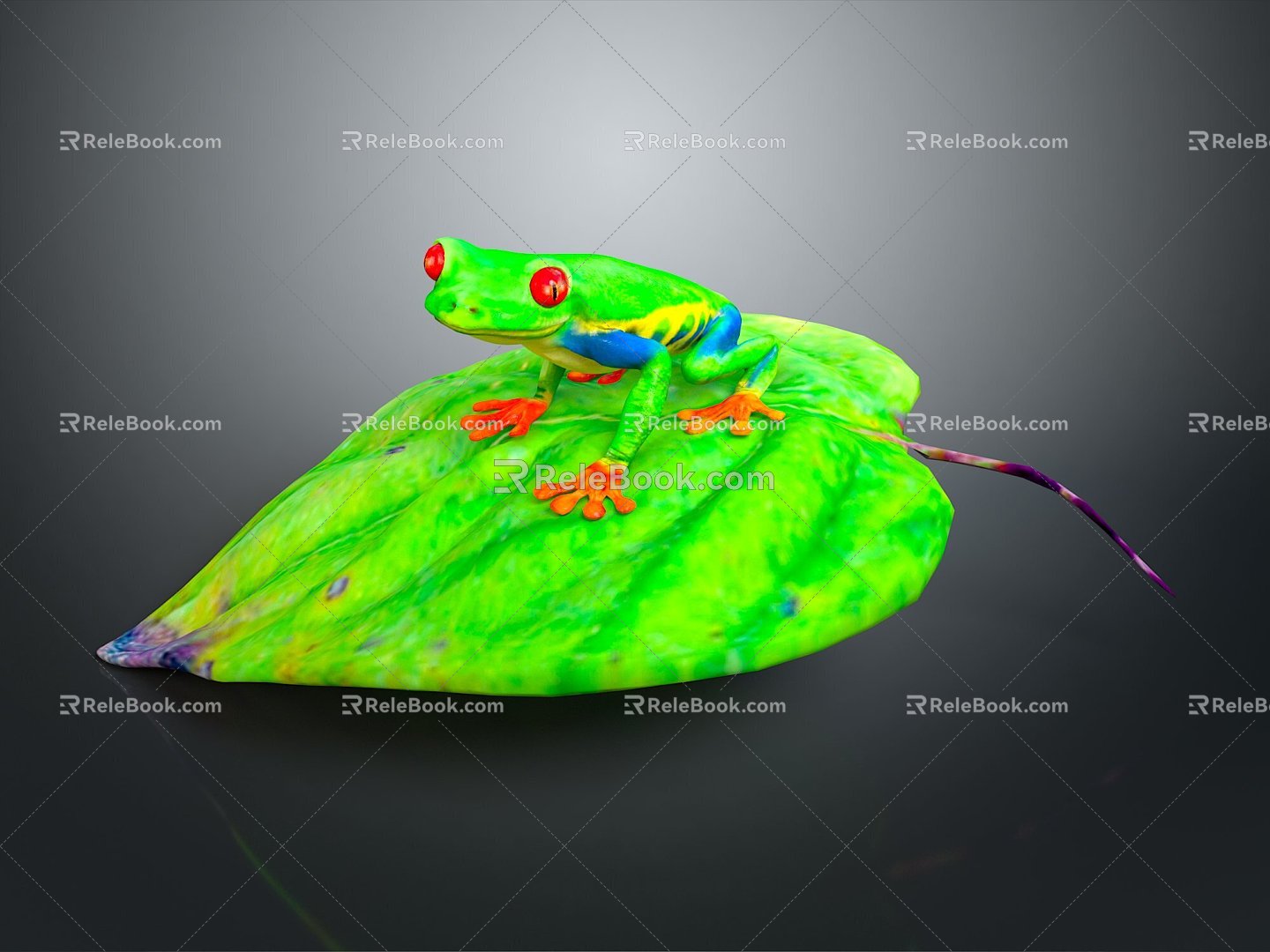 Frog Frog Frog Poison Frog Game Frog Reptile Cold Blooded Animal Reptile Reptile 3d model