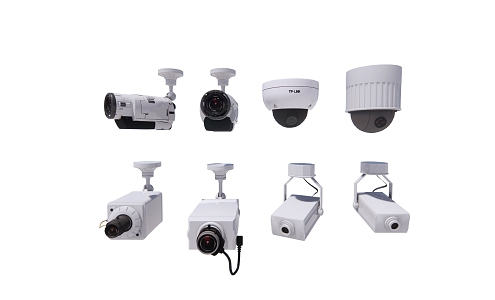 Surveillance camera combination 3d model