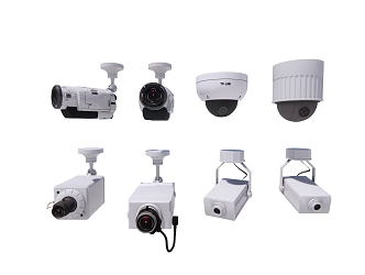 Surveillance camera combination 3d model