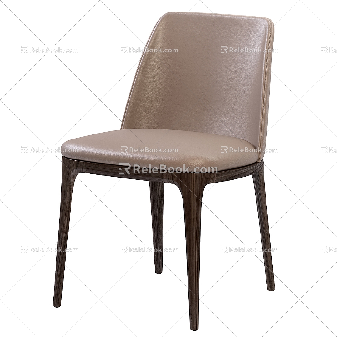 Modern Dining Chair 3d model