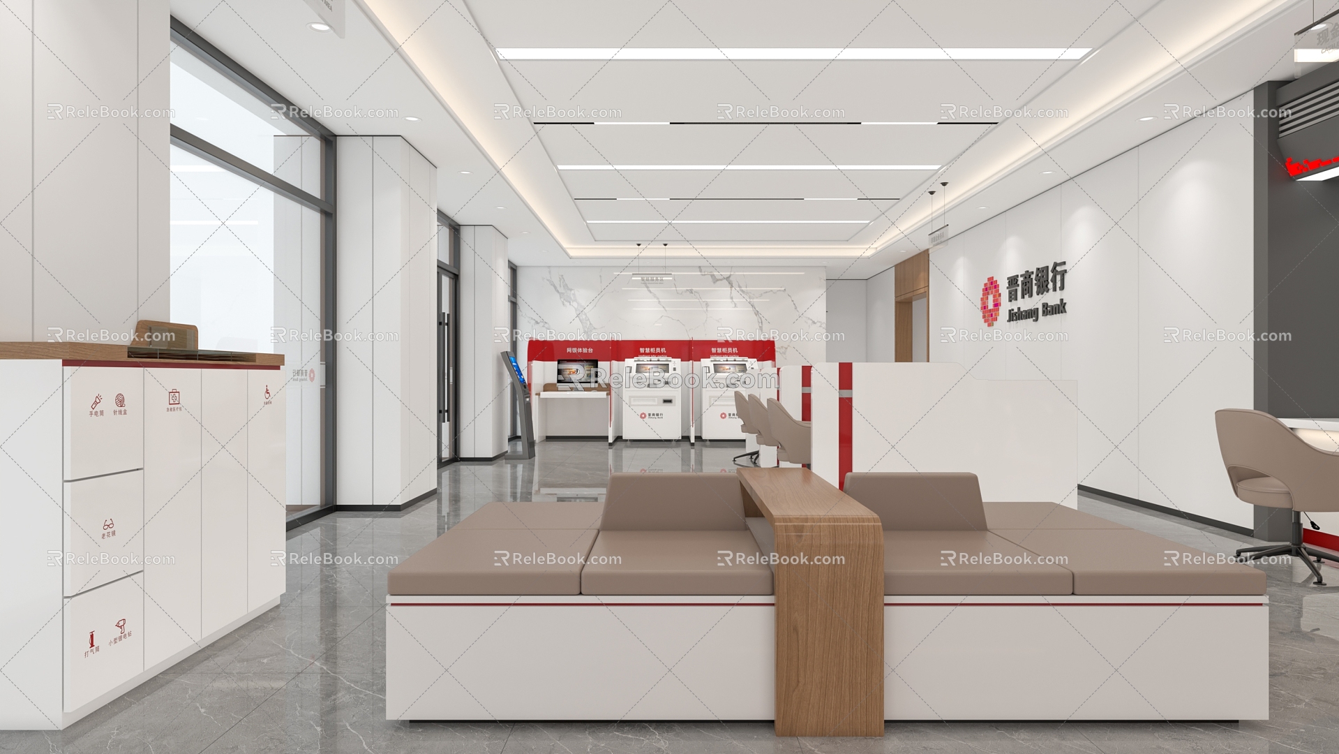 Bank 3d model