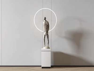 Modern Sculpture Interior Sculpture Ornaments 3d model