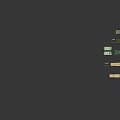 Green Military Tank with Missile Launcher and White Missiles Having Purple Tips