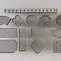 Decorative Lattice Windows Various Traditional Designs With Different Shapes And Patterns