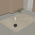 square carpet 3d model