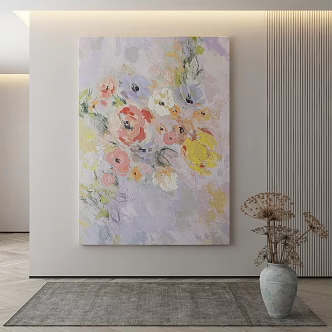 Modern Quiet Painting Oil Painting 3d model