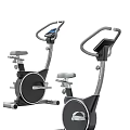 Modern Exercise Bikes With Digital Display Screen And Adjustable Seat For Home Gym Use