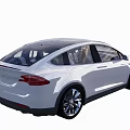 Silver Modern SUV Car With Black Roof And Black Wheels Interior Seats