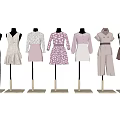 Modern Model Clothing Model 3d model