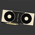 RTX graphics card computer display card game card game graphics 3d model