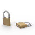 Brown Door Handle With White Lever And Secure Lock Design For Home Use