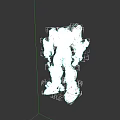 Game Movie Character Yellow Robot With Mechanical Design And Black Accents