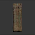 Rusted Jerry Can With Red and Green Rust Blue Cap Spout And Number 68 Mark