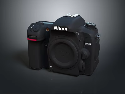Black Desktop Computer Model D7500 With Sleek Design And High Performance Features 3d model