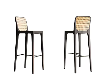 Silent Bar Chair 3d model