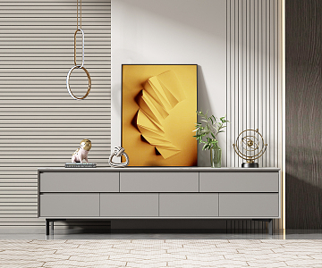 Modern TV Cabinet 3d model