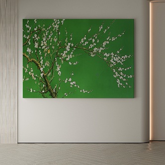 New Chinese Decorative Painting 3d model