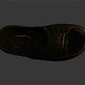 Black Daily Life Slipper With Comfortable Straps And Non Slip Sole Design