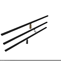 LED Track Mounted Modern Downlights Spotlights With Black Gold White Metal Finish Design