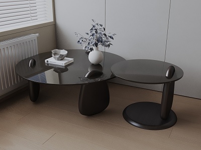 Modern coffee table model