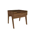 Nordic Bedside Table Log Bedside Table 3d model