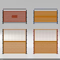 Colorful Road Safety Barriers with Perforated Mesh Design for Construction Site Safety