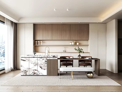 Modern Restaurant 3d model